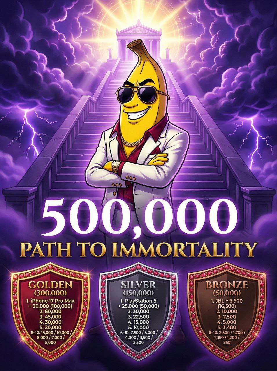 Montana Olympus: Path to Immortality - 500 000 призових